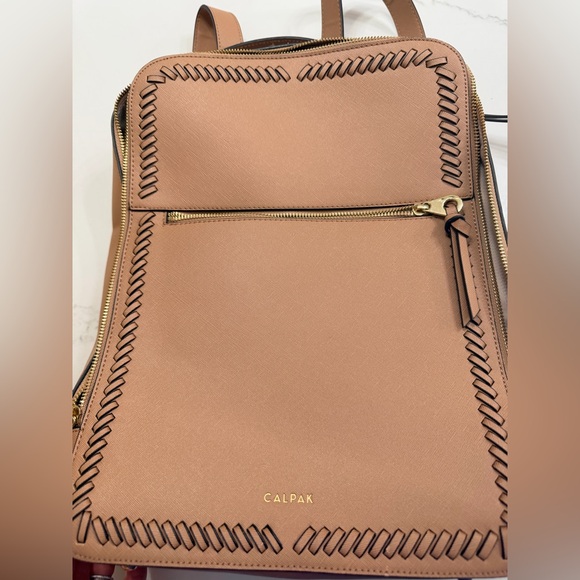 Calpak Women's Vegan Leather Laptop Backpack - Picture 8 of 10